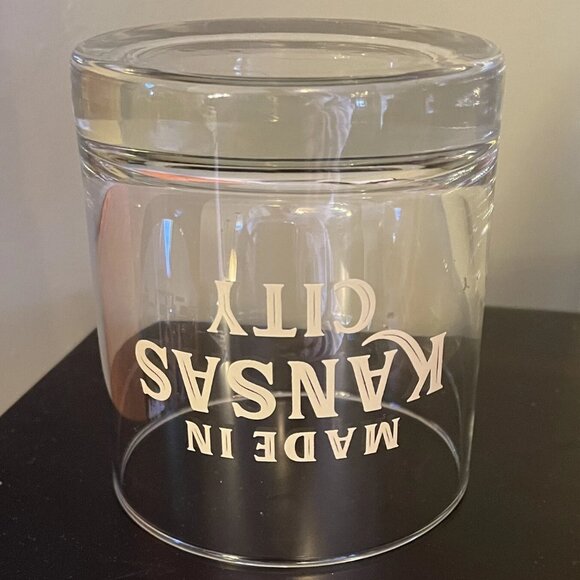 MADE IN KANSAS CITY Whiskey Liquor Cocktail Rocks Souvenir Bar Glass - Picture 3 of 3
